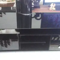 میز تلویزیون شیشه ای