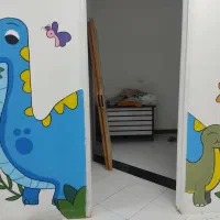 نقاشی و دیوار نویسی در حومه اسلامشهر...
