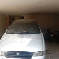 ون کاروان جی ال ایکس ۷ نفره  نقره ای