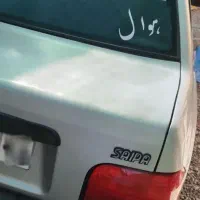 پراید صبا نقره ای