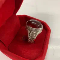 انگشتر نقره نگین عقیق