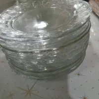 بشقاب میوه خوری ۱۵ عدد  بدون لب پریدگی