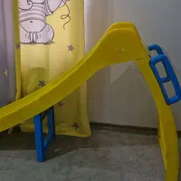 سرسره ۶ پله با سبد بسکتبال