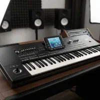 ارگ حرفه ای Korg pa3x( بسیار تمیز و کمکار)