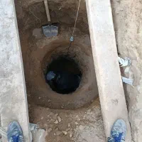 چاه کن چاه فاضلاب چاه آب باران