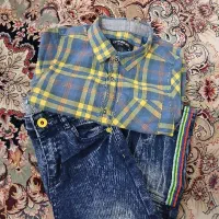 ست پیرهن شلوار پسرانه ۳ تا ۴ سال