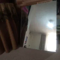 دوتا آینه بزرگ 65در55کوچیک با قاب 40در40