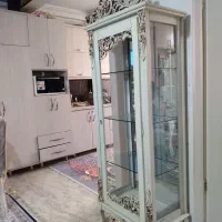 ویترین چوب حکاکی