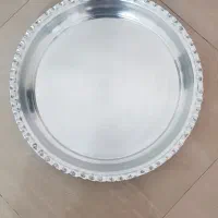 چهار عدد سینی با چهار عدد بشقاب نیمرو