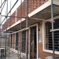 داربست فلزی نمای شهر