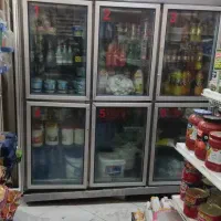 فروش یخچال ویترینی طلایی