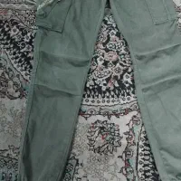 شلوار کتان بچگانه جنس عالی شیش جیب کم کار