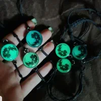 ست دستبند شبتاب ماه کامل/فیری سایز/رنگ ثابت ضد آب