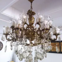 لوستربرنزی 8شاخه