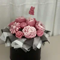 باکس گل شمع