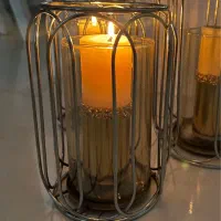 جا شمعی کنار سالنی