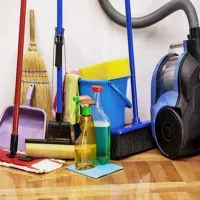 نظافت میکنم