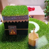 سبزه مکه حجاج کعبه سبزه مصنوعی