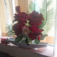 گل رز|گل مصنوعی|اردبیل, |دیوار