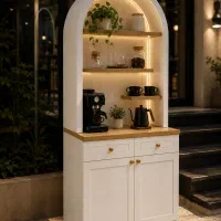 کافی بار ایستاده و دیواری