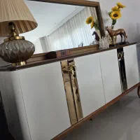 ست میز تلوزیون و کنسول بدون ایینه
