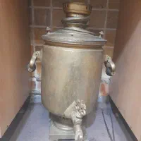 سماور برنجی ذغالی