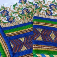 شلوار بندری ملیله ای