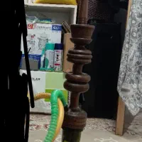 قلیان چوبی طعم لاو