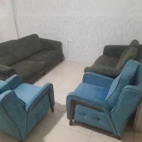 مبل 7نفره پارچه خارجی در حد نو