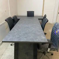 میز مدیریتی و میز کنفرانس ۶ نفره