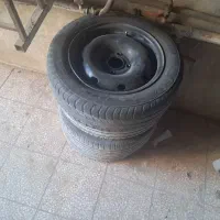 ۴ تا رینگ  و لاستیک پژو