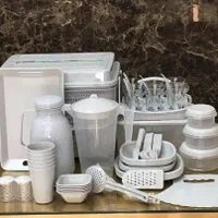 سرویس مسافرتی ۹۰ پارچه صحرا سبد پیکنیک فلاسک دار