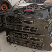 دو عدد کارت گرافیک RX580 XFX