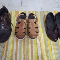 کفش کتانی چرم صندل اسپرت زنانه مجلسی مردانه