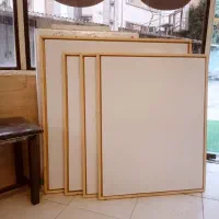 بوم نقاشی سه پایه قاب چوبی تخته شاسی تخته سیاه