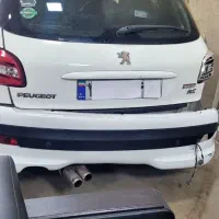 بدنه ۲۰۶ درب صندوق ودرب ها و  اکسل عقب