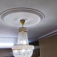 لوستر ۸ شاخه کریستال