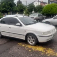 سمند سفیدef7پایه گاز سوز مدل ۸۹