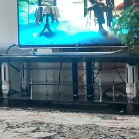 میز تلویزیون شیشه ایی