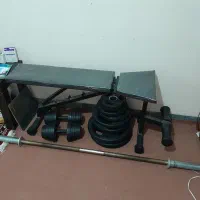 فروش تهدادی لوازم ورزشی