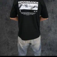 تیشرت نخ پنبه چاپ dtf