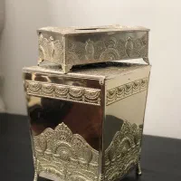 سطل آشغال و جعبه دستمال