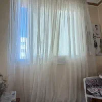 پرده پرچین حریر جنس درجه یک