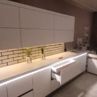 فروش ۶ متر کابینت سفید مدرن