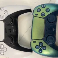 ps5 slim همراه دو دسته و شارژر و فن