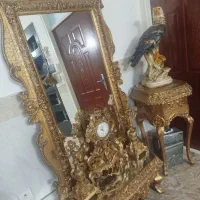 اینه شمعدان وکنسول. در حد نو بایه ویترین