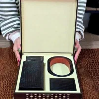 ست چرم طبیعی(کیف پول،کمربند،کیف کارت)