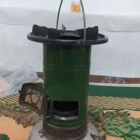 چراغ نفتی قفل وسیفون برنجی قدیمی