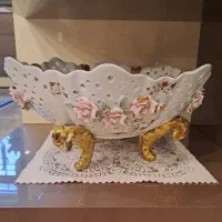 ظرف دکوری طلاکوب