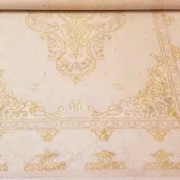 فرش سفید طلایی ترک